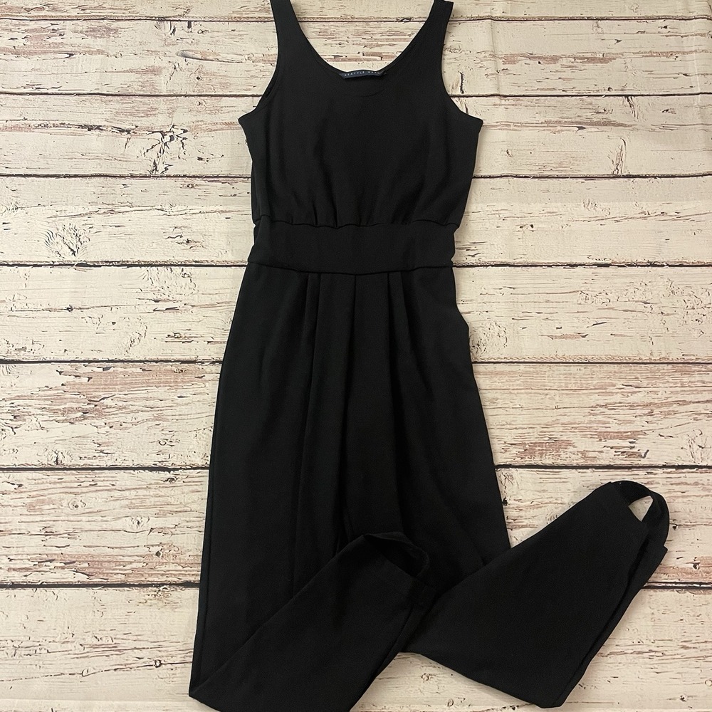 Vintage Seattle Gear 80s Leotard‎ Jumpsuit With Stirrups Size Small Made In USA